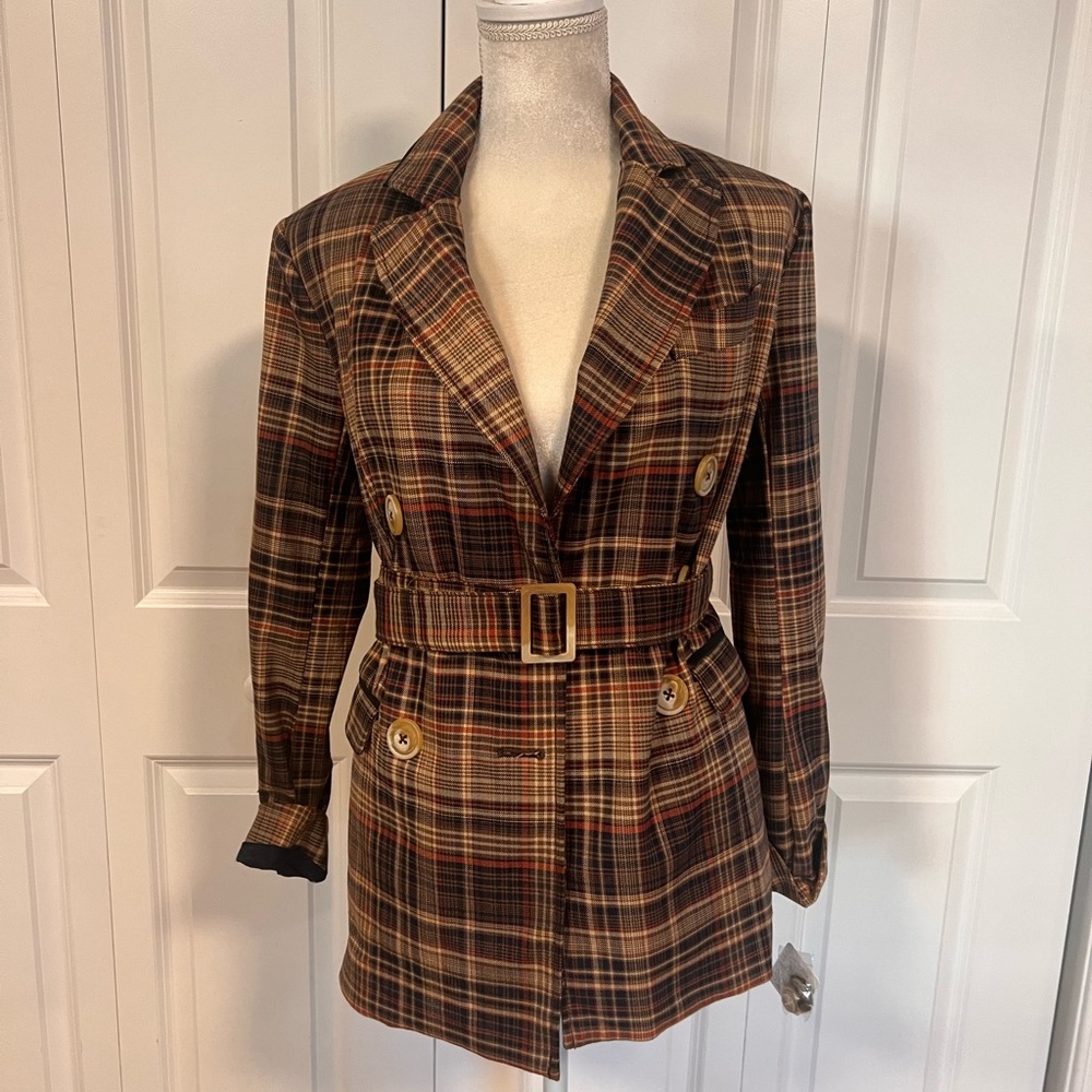 Plaid jacket